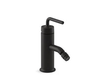 Load image into Gallery viewer, KOHLER K-14434-4A Purist Horizontal swivel spray aerator bidet faucet with straight lever handle
