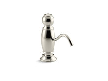 Load image into Gallery viewer, KOHLER 1994-SN Traditional Design Soap/Lotion Dispenser in Vibrant Polished Nickel
