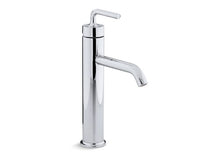 Load image into Gallery viewer, KOHLER K-14404-4A Purist Tall single-handle bathroom sink faucet with lever handle, 1.2 gpm
