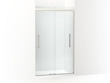 Load image into Gallery viewer, KOHLER K-707601-8L Pleat Frameless sliding shower door, 79-1/16&quot; H x 44-5/8 - 47-5/8&quot; W, with 5/16&quot; thick Crystal Clear glass
