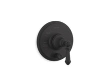 Load image into Gallery viewer, KOHLER K-T72768-4 Artifacts Rite-Temp pressure-balancing valve trim with push-button diverter and lever handle
