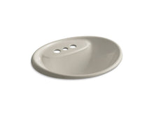 Load image into Gallery viewer, KOHLER K-2839-4-47 Tides Drop-in bathroom sink with 4&quot; centerset faucet holes
