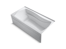 Load image into Gallery viewer, KOHLER K-1224-GHRAW Mariposa 66&quot; x 36&quot; integral apron Heated BubbleMassage air bath with Bask heated surface and right-hand drain
