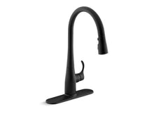 Load image into Gallery viewer, KOHLER K-596 Simplice Pull-down kitchen sink faucet with three-function sprayhead
