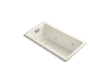 Load image into Gallery viewer, KOHLER K-852-JHB Tea-for-Two 60&quot; x 32&quot; drop-in/undermount whirlpool bath, end drain
