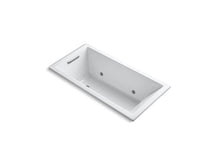 Load image into Gallery viewer, KOHLER K-1167-GVBCW-0 Underscore Rectangle 60&quot; x 30&quot; drop-in VibrAcoustic + BubbleMassage Air Bath with Bask(TM) heated surface and chromatherapy
