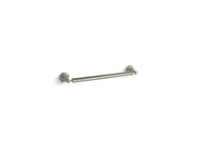 Load image into Gallery viewer, KOHLER 13108-BN Pinstripe 18&quot; Towel Bar in Vibrant Brushed Nickel
