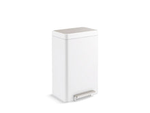Load image into Gallery viewer, KOHLER K-20956 Dual-compartment step trash can
