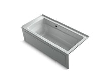 Load image into Gallery viewer, KOHLER K-1948-RAW Archer 66&quot; x 32&quot; alcove bath with Bask heated surface, integral apron, integral flange, and right-hand drain
