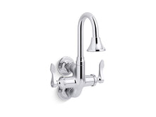Load image into Gallery viewer, KOHLER K-730T70-4AJR Triton Bowe Cannock 1.2 gpm bathroom sink faucet with 3-11/16&quot; gooseneck spout and lever handles, drain not included
