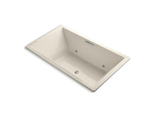 Load image into Gallery viewer, KOHLER K-1174-GVBCW-47 Underscore Rectangle 72&quot; x 42&quot; drop-in VibrAcoustic + BubbleMassage(TM) Air Bath with Bask(TM) heated surface and chromatherapy and center drain
