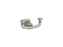 Load image into Gallery viewer, KOHLER 16256-BN Margaux Double Robe Hook in Vibrant Brushed Nickel
