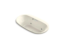 Load image into Gallery viewer, KOHLER K-5716-GCR-96 Underscore Oval 66&quot; x 36&quot; drop-in BubbleMassage(TM) air bath with chromatherapy
