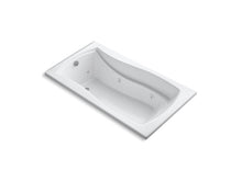 Load image into Gallery viewer, KOHLER K-1224-W1 Mariposa 66&quot; x 35-7/8&quot; drop-in whirlpool bath with Bask heated surface and end drain
