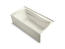 Load image into Gallery viewer, KOHLER K-1259-RAW Mariposa 72&quot; x 36&quot; alcove bath with Bask heated surface, integral apron, integral flange, and right-hand drain
