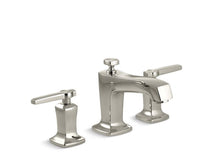 Load image into Gallery viewer, KOHLER K-16232-4 Margaux Widespread bathroom sink faucet with lever handles
