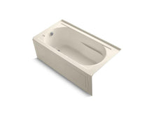 Load image into Gallery viewer, KOHLER K-1357-GLA-47 Devonshire 60&quot; x 32&quot; alcove BubbleMassage(TM) Air Bath with integral apron, integral flange, left-hand drain and heater
