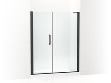 Load image into Gallery viewer, KOHLER K-707627-8L Cursiva Pivot shower door, 71-5/8&quot; H x 57 - 59-1/2&quot; W, with 5/16&quot; thick Crystal Clear glass
