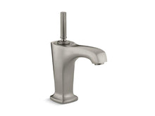 Load image into Gallery viewer, KOHLER 16230-4-BN Margaux Single-Hole Bathroom Sink Faucet With 5-3/8&quot; Spout And Lever Handle in Vibrant Brushed Nickel
