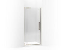 Load image into Gallery viewer, KOHLER 705713-L-NX Purist Pivot Shower Door, 72-1/4&quot; H X 33-1/4 - 35-3/4&quot; W, With 1/2&quot; Thick Crystal Clear Glass in Brushed Nickel Anodized
