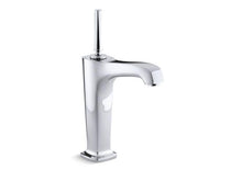 Load image into Gallery viewer, KOHLER 16231-4-CP Margaux Tall Single-Hole Bathroom Sink Faucet With 6-3/8&quot; Spout And Lever Handle in Polished Chrome

