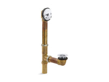 Load image into Gallery viewer, KOHLER K-11660 Swiftflo 1-1/2&quot; adjustable drain, 17-gauge brass, for 14&quot; to 16&quot; baths
