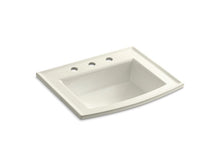 Load image into Gallery viewer, KOHLER K-2356-8-47 Archer Drop-in bathroom sink with 8&quot; widespread faucet holes
