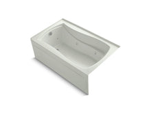 Load image into Gallery viewer, KOHLER K-1239-LAW Mariposa 60&quot; x 36&quot; alcove whirlpool bath with Bask heated surface, integral apron, and left-hand drain
