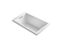 Load image into Gallery viewer, KOHLER K-1849-GW-0 Underscore Rectangle 60&quot; x 36&quot; drop-in BubbleMassage(TM) Air Bath with reversible drain and Bask(TM) heated surface
