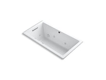 Load image into Gallery viewer, KOHLER K-1168-H2-0 Underscore Rectangle 60&quot; x 32&quot; drop-in whirlpool with heater without jet trim

