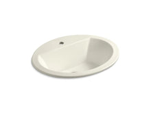 Load image into Gallery viewer, KOHLER K-2699-1-47 Bryant Oval Drop-in bathroom sink with single faucet hole
