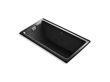 Load image into Gallery viewer, KOHLER K-856-LH-7 Tea-for-Two 66&quot; x 36&quot; alcove whirlpool with left-hand drain and heater without trim
