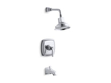 Load image into Gallery viewer, KOHLER K-TS16225-4 Margaux Rite-Temp bath and shower trim set with lever handle and NPT spout, valve not included
