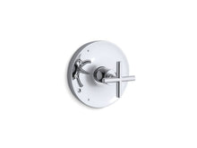 Load image into Gallery viewer, KOHLER K-TS14423-3 Purist Rite-Temp(R) valve trim with cross handle
