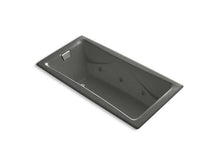Load image into Gallery viewer, KOHLER K-865-H2-58 Tea-for-Two 72&quot; x 36&quot; drop-in whirlpool with reversible drain and heater without trim
