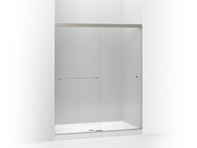 Load image into Gallery viewer, KOHLER K-707200-L Revel Sliding shower door, 70&quot; H x 56-5/8 - 59-5/8&quot; W, with 1/4&quot; thick Crystal Clear glass
