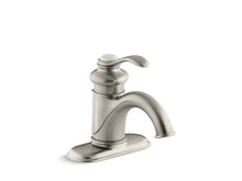 Load image into Gallery viewer, KOHLER 12181-BN Fairfax Centerset Bathroom Sink Faucet With Single Lever Handle in Vibrant Brushed Nickel
