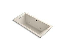 Load image into Gallery viewer, KOHLER K-1822-GCR-47 Underscore Rectangle 66&quot; x 32&quot; drop-in BubbleMassage(TM) Air Bath with chromatherapy
