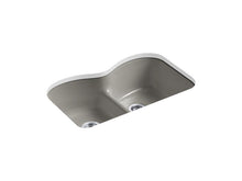 Load image into Gallery viewer, KOHLER K-6626-6U Langlade 33&quot; x 22&quot; x 9-5/8&quot; Smart Divide undermount double-equal kitchen sink with 6 oversize faucet holes
