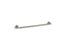 Load image into Gallery viewer, KOHLER 13109-BN Pinstripe 24&quot; Towel Bar in Vibrant Brushed Nickel
