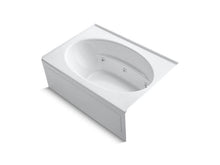 Load image into Gallery viewer, KOHLER K-1112-RA-0 Windward 60&quot; x 42&quot; alcove whirlpool with integral apron and right-hand drain
