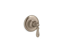 Load image into Gallery viewer, KOHLER K-T72770-9M Artifacts Transfer valve trim with swing lever handle
