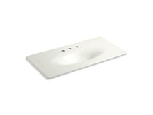 Load image into Gallery viewer, KOHLER K-3052-8 Iron/Impressions 43&quot; Enameled cast iron vanity top with integrated oval sink
