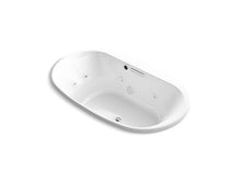 Load image into Gallery viewer, KOHLER K-5718-H2-0 Underscore Oval 72&quot; x 42&quot; drop-in whirlpool with heater without jet trim
