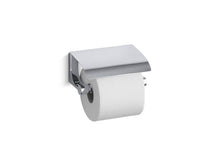 Load image into Gallery viewer, KOHLER 11584-CP Loure Covered Horizontal Toilet Paper Holder in Polished Chrome
