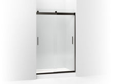 Load image into Gallery viewer, KOHLER K-706008-L Levity Sliding shower door, 74&quot; H x 43-5/8 - 47-5/8&quot; W, with 1/4&quot; thick Crystal Clear glass
