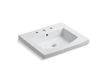 Load image into Gallery viewer, KOHLER K-2956-8-0 Persuade Curv Vanity-top bathroom sink with 8&quot; widespread faucet holes

