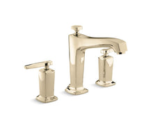 Load image into Gallery viewer, KOHLER K-T16236-4 Margaux Deck-mount bath faucet trim for high-flow valve with diverter spout and lever handles, valve not included
