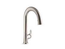 Load image into Gallery viewer, KOHLER K-72218-WB Sensate Touchless pull-down kitchen sink faucet with KOHLER Konnect and two-function sprayhead
