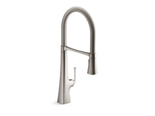 Load image into Gallery viewer, KOHLER K-22060 Graze Semi-professional kitchen sink faucet with three-function sprayhead
